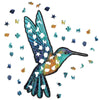 Hummingbirds Blue - Jigsaw Puzzle